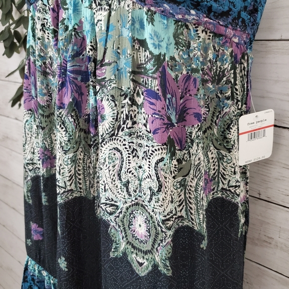Free People Maxi Dress Give A Little - Picture 7 of 9